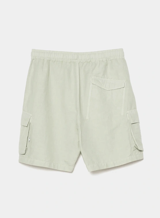 Шорты MAHARISHI 6082 Hemp Cargo Asym Track Sage