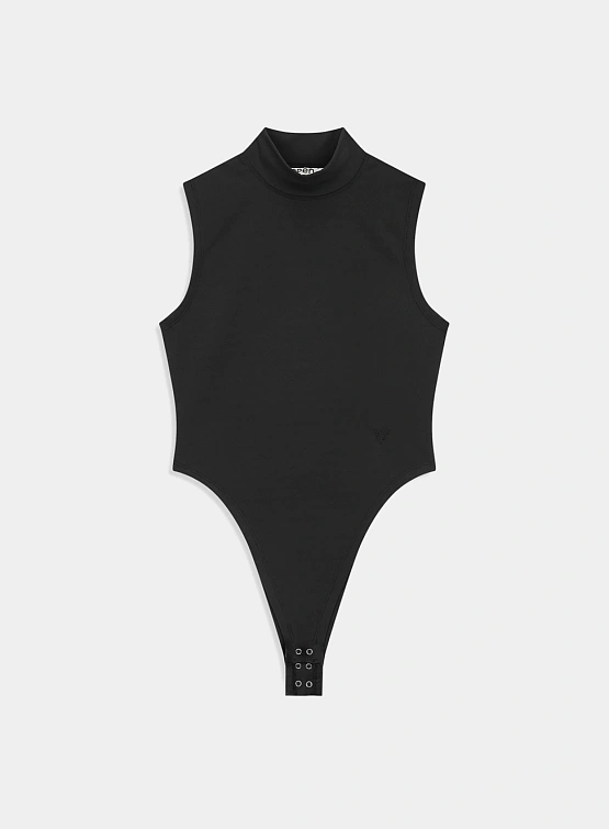 Женское боди OPEN YY Turtleneck Bodysuit Black