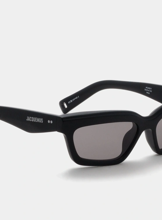 Очки JACQUEMUS Salon Matt Black