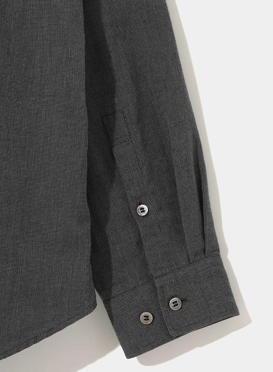 Рубашка UNDERCOVER Cotton Oxford Graphic Patch Charcoal