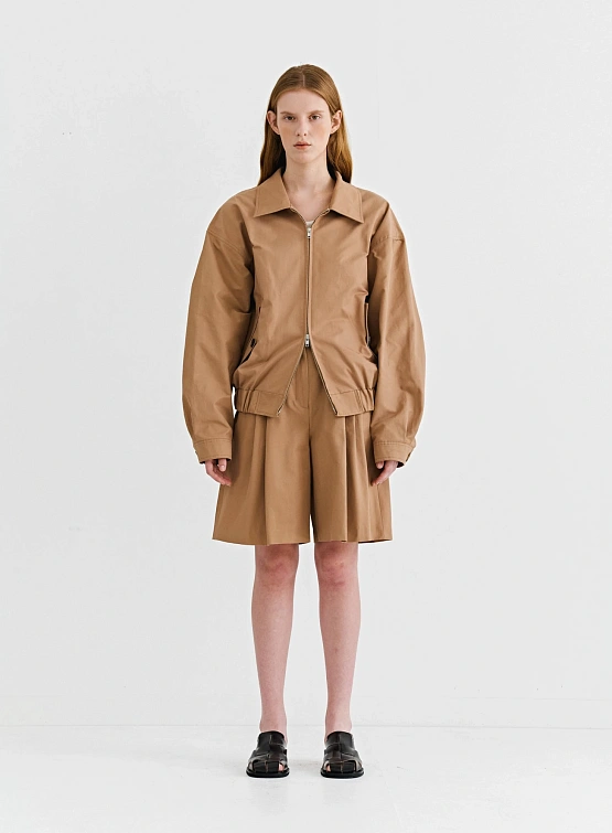 Женские шорты EPINGLER Cotton Blended Bermuda Beige