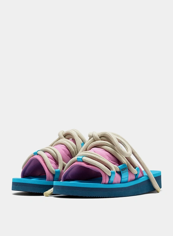 Сандалии KidSuper x Suicoke Moto Blue/Pink