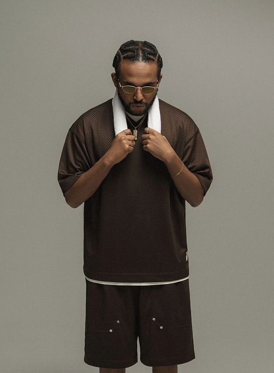 Футболка джерси HAL STUDIOS Practice Jersey Coffee