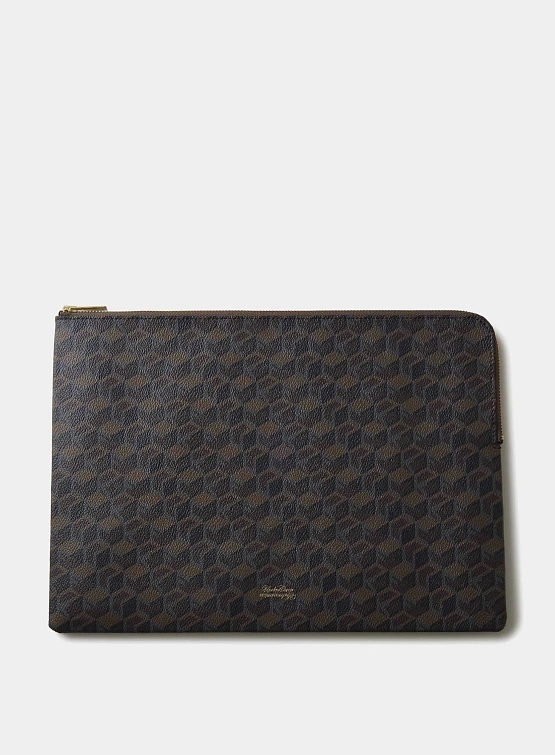 Чехол для ноутбука UNDERCOVER All-Over Pattern Pouch Brown