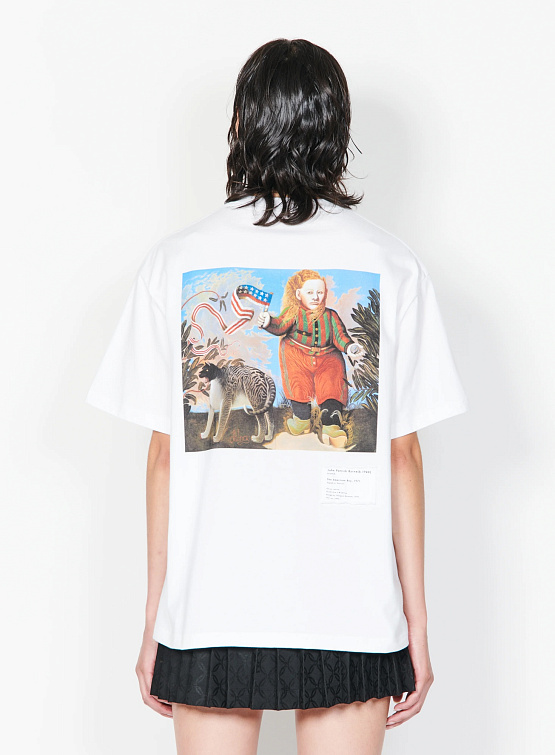 Футболка Charles Jeffrey Loverboy Art Gallery Tee White
