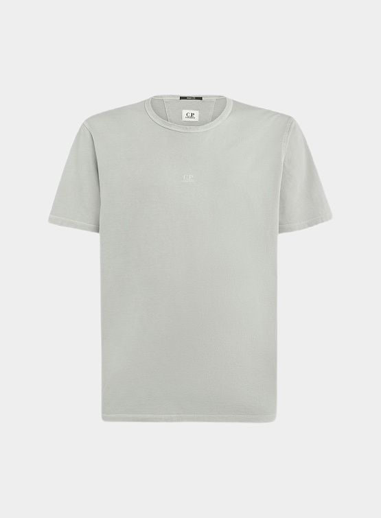 Футболка C.P. Company 24/1 Jersey Relaxed Silver Sage