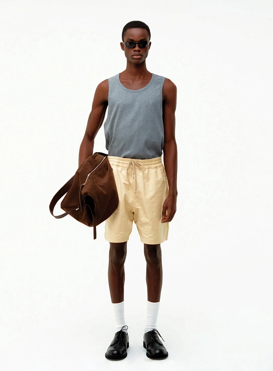 Майка COOR Scoop-Neck Ribbed Tank Gray