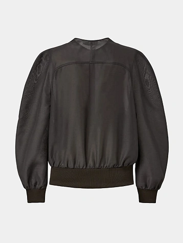 Женский кардиган AMOMENTO Mock Neck Organza Charcoal