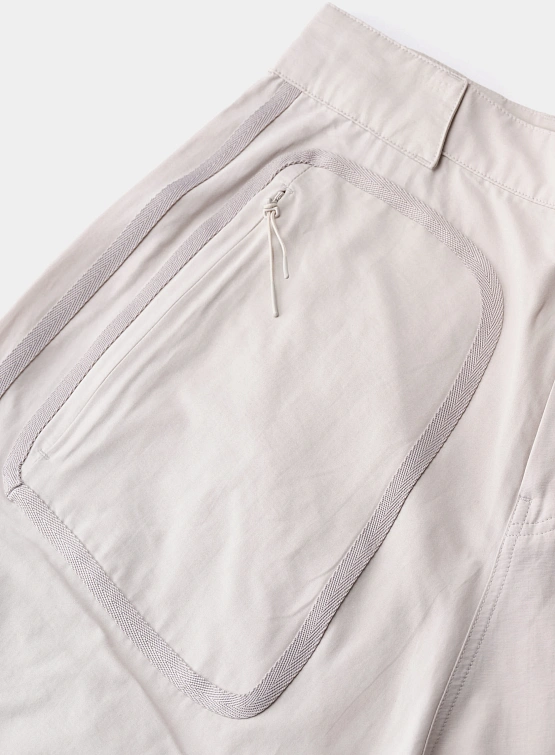 Брюки SAN SAN GEAR Webbing Patched Pants White