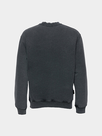 Свитшот Han Kjøbenhavn Distressed Crew Dark Grey