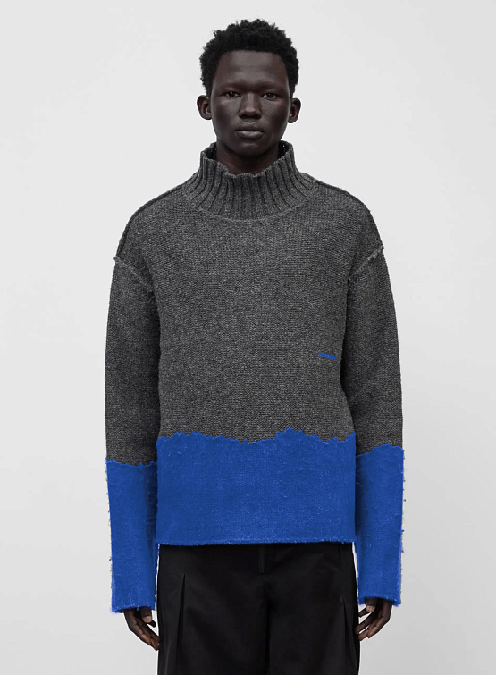 Свитер A-COLD-WALL* Saturate Knit High Neck Grey