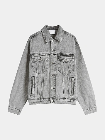 Джинсовая куртка MKI MIYUKI ZOKU Denim Trucker Washed Black