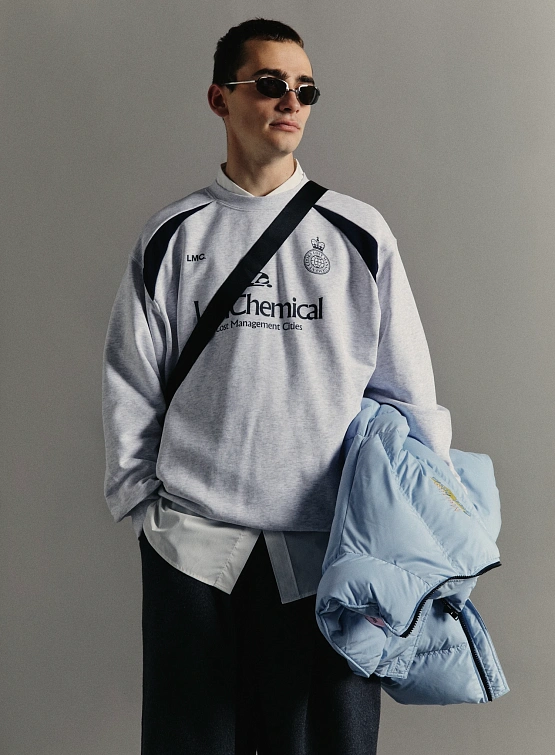 Свитшот LMC Chemical Soccer Light Heather Gray