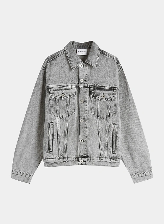 Джинсовая куртка MKI MIYUKI ZOKU Denim Trucker Washed Black