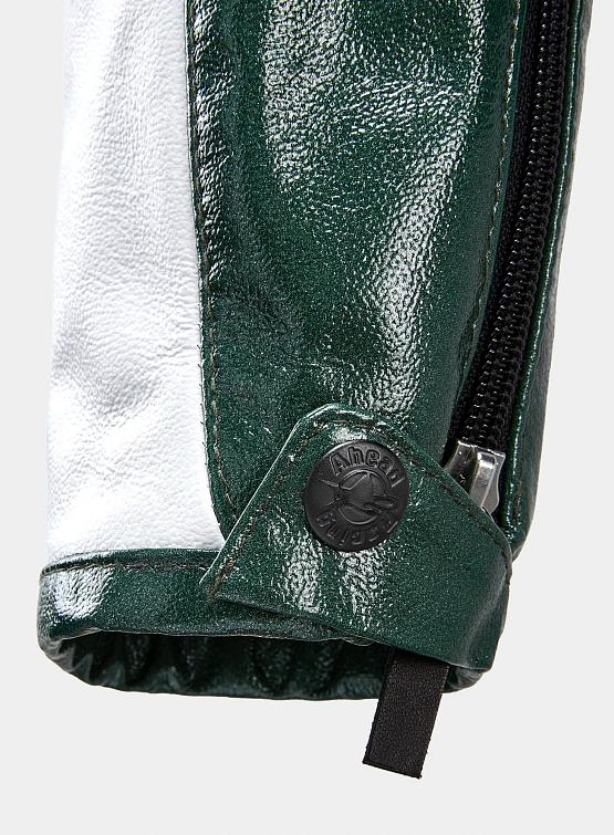 Кожаная куртка ALPINESTARS RSRV Alloy Black/White/Green