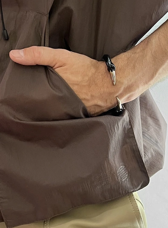 Браслет CASPER DIY With Spikes Black