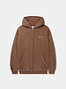 Зип-худи Butter Goods Jive Zip-Thru Washed Brown