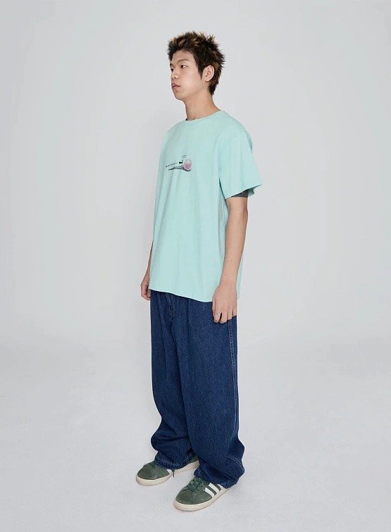 Футболка YESEYESEE Anthill Logo Tee Slate