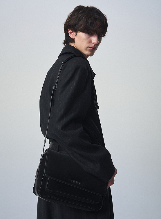 Сумка System Texture Block Crossbody Black