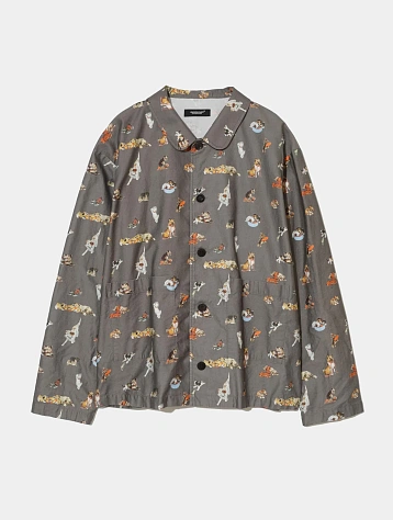 Пижама UNDERCOVER Dog Print Cotton Gray Base