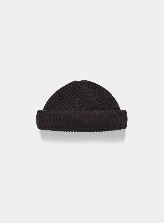 Шапка HAL STUDIOS Ribbed Knit Beanie Coffee