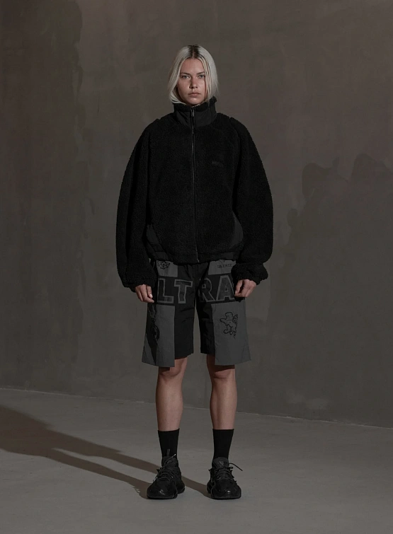 Флисовая куртка Han Kjøbenhavn Fleece Jacket Anthracite Black