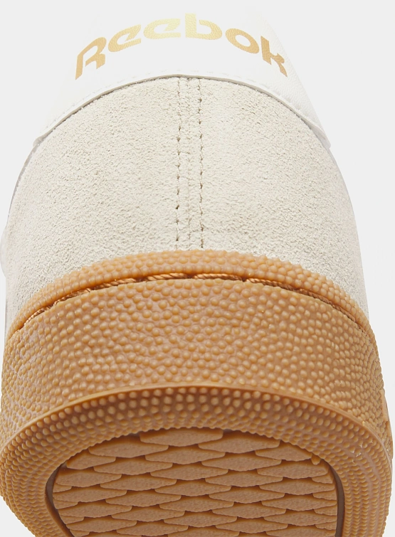 Женские кеды Reebok Club C Grounds Beige/Gum