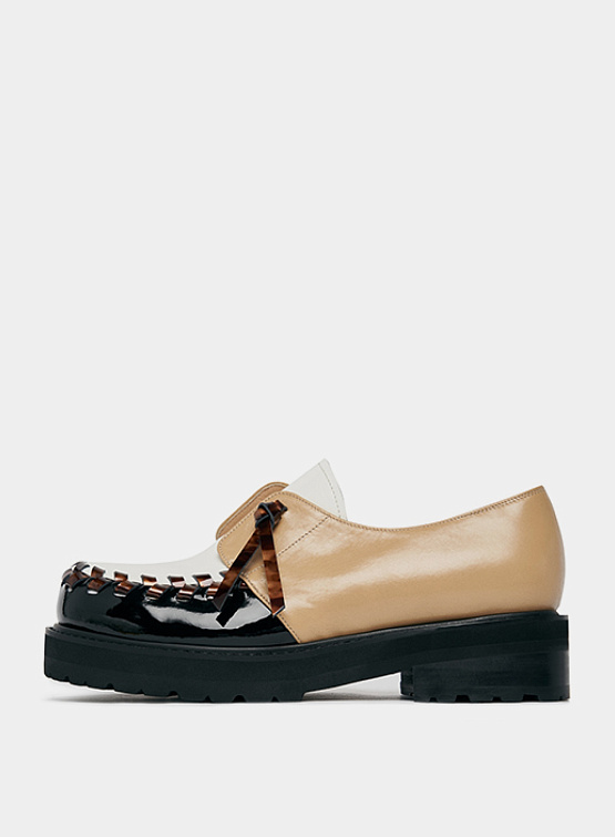 Женские ботинки COMME SE-A Freed Loafer Beige