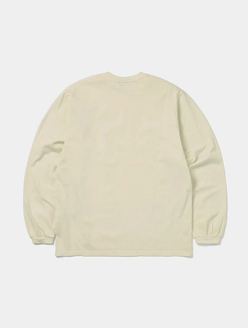 Лонгслив thisisneverthat That Pocket L/S Tee Ivory