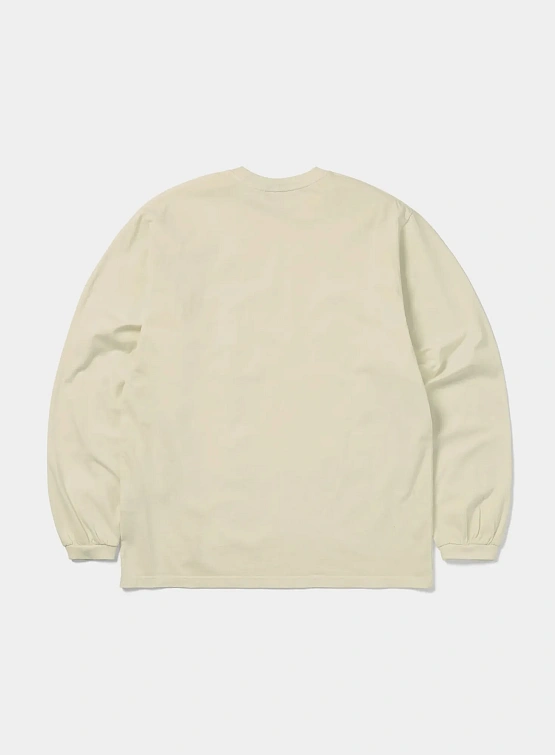 Лонгслив thisisneverthat That Pocket L/S Tee Ivory
