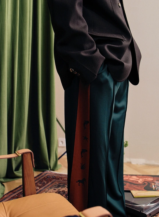 Брюки Jungles Jungles Life Is Magick Track Pants Green