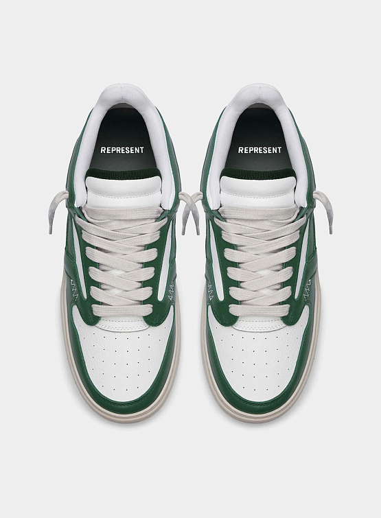 Кеды Represent Clo Reptor Low Racing Green/Flat White