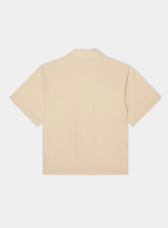 Рубашка KidSuper Painted Circus Girl Camp Shirt Natural