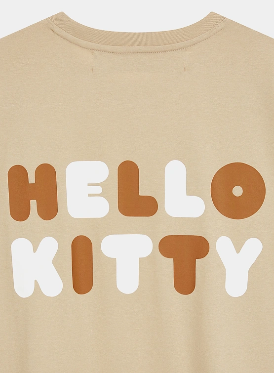 Футболка OPEN YY Hello Kitty x YY T-Shirt Beige