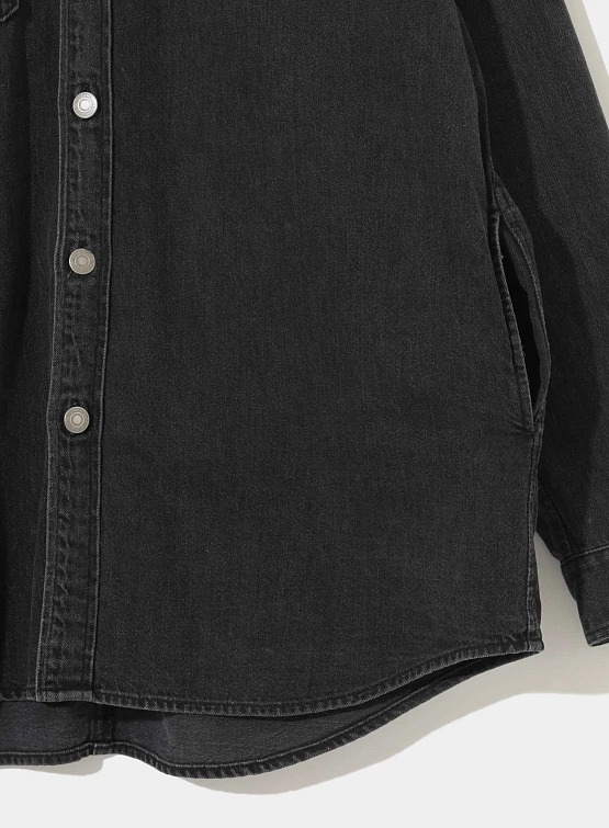 Рубашка UNDERCOVER Cotton Denim Patch Pockets Charcoal