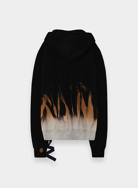 Худи RICK OWENS Drkshdw Oversized Hoodie Black/Terra