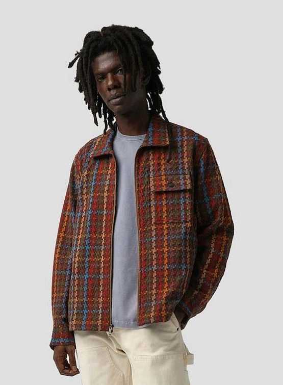 Овершот Corridor Rainbow Houndstooth Multi