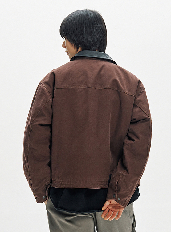 Куртка FrizmWORKS Heavy Canvas Destroyed Brown
