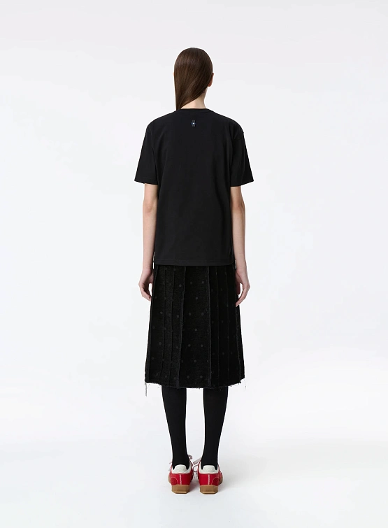 Футболка ADERERROR Press Apple Product. 47 Black