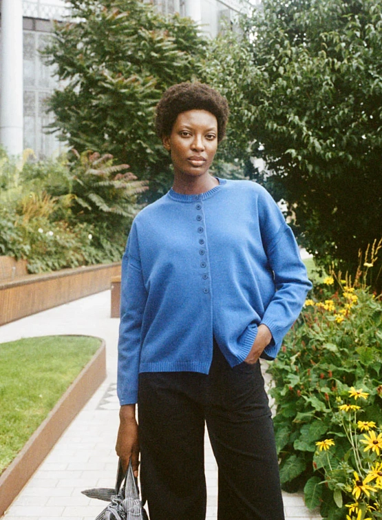 Женский кардиган LF Markey Eno Knit Cobalt