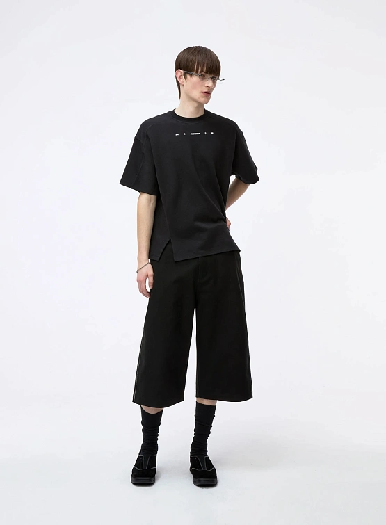 Футболка ADERERROR T- Shirt Product. 38 Black