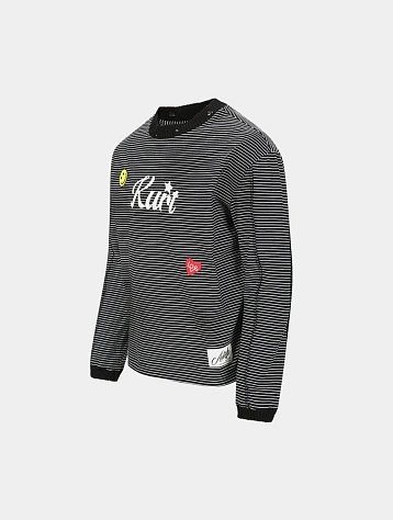 Лонгслив Andersson Bell Kurt Stripe L/S Black