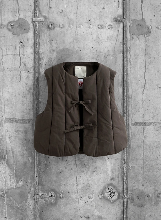 Женский жилет Satta Insulated Leaf Vest Charcoal