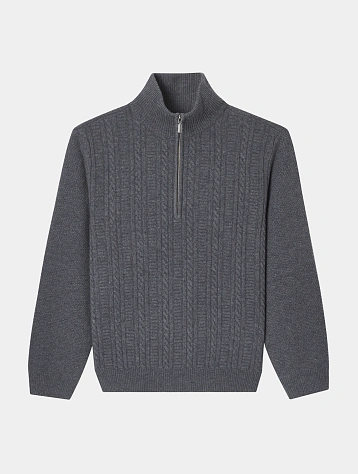 Джемпер A.P.C. Theo Sweater Anthracite