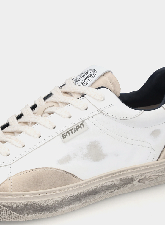 Кеды Enterprise Japan Ej Jupiter Tag Vintage White/Dark Blue