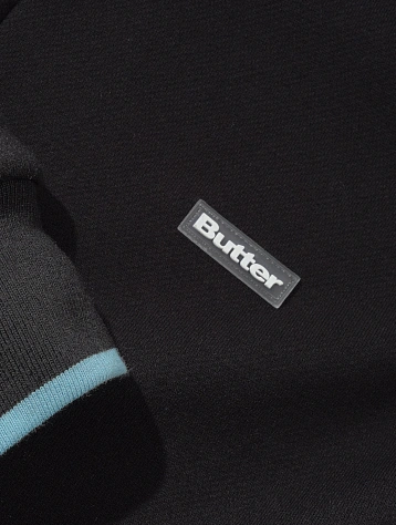 Олимпийка Butter Goods Endurance Zip-Thru Washed Black