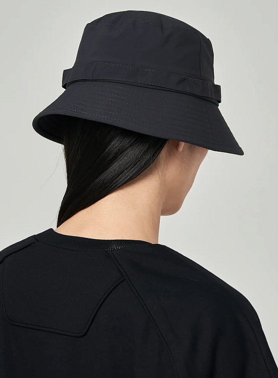 Панама JUUN.J Nylon Bucket Hat Grey