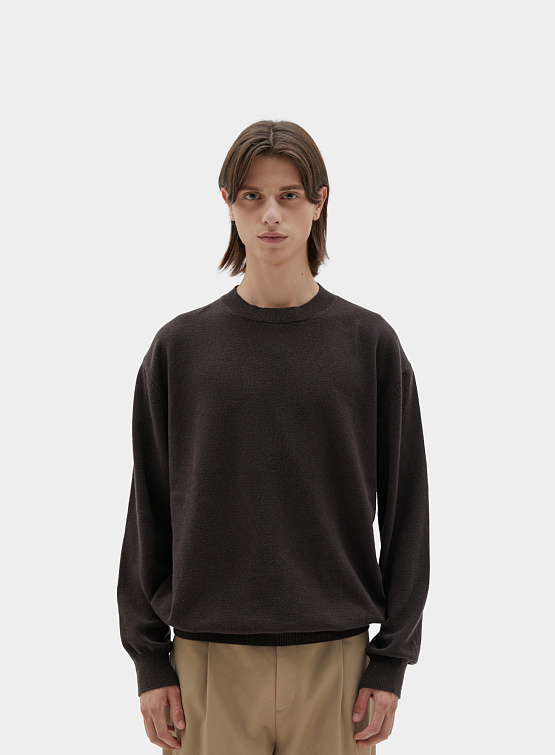 Свитер BROWNYARD Crewneck Sweater Dark Brown