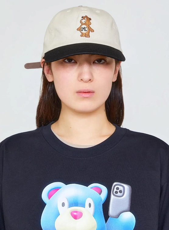 Кепка LMC Emb Bear 6 Panel Cap Ivory