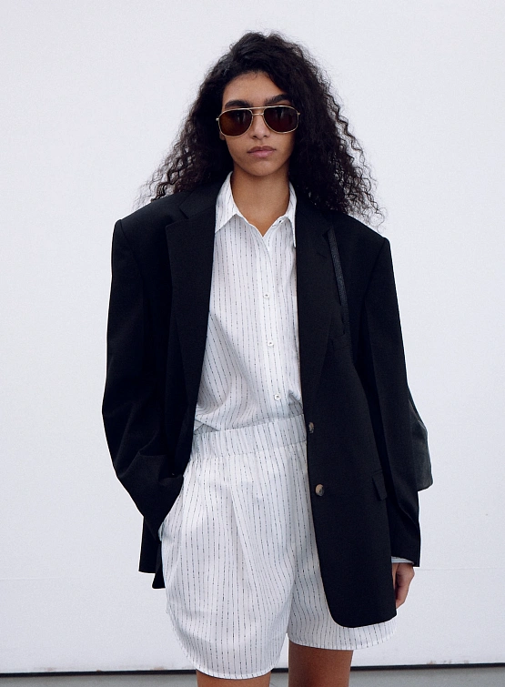 Женский пиджак Recto Santal Single Breasted Jacket Black